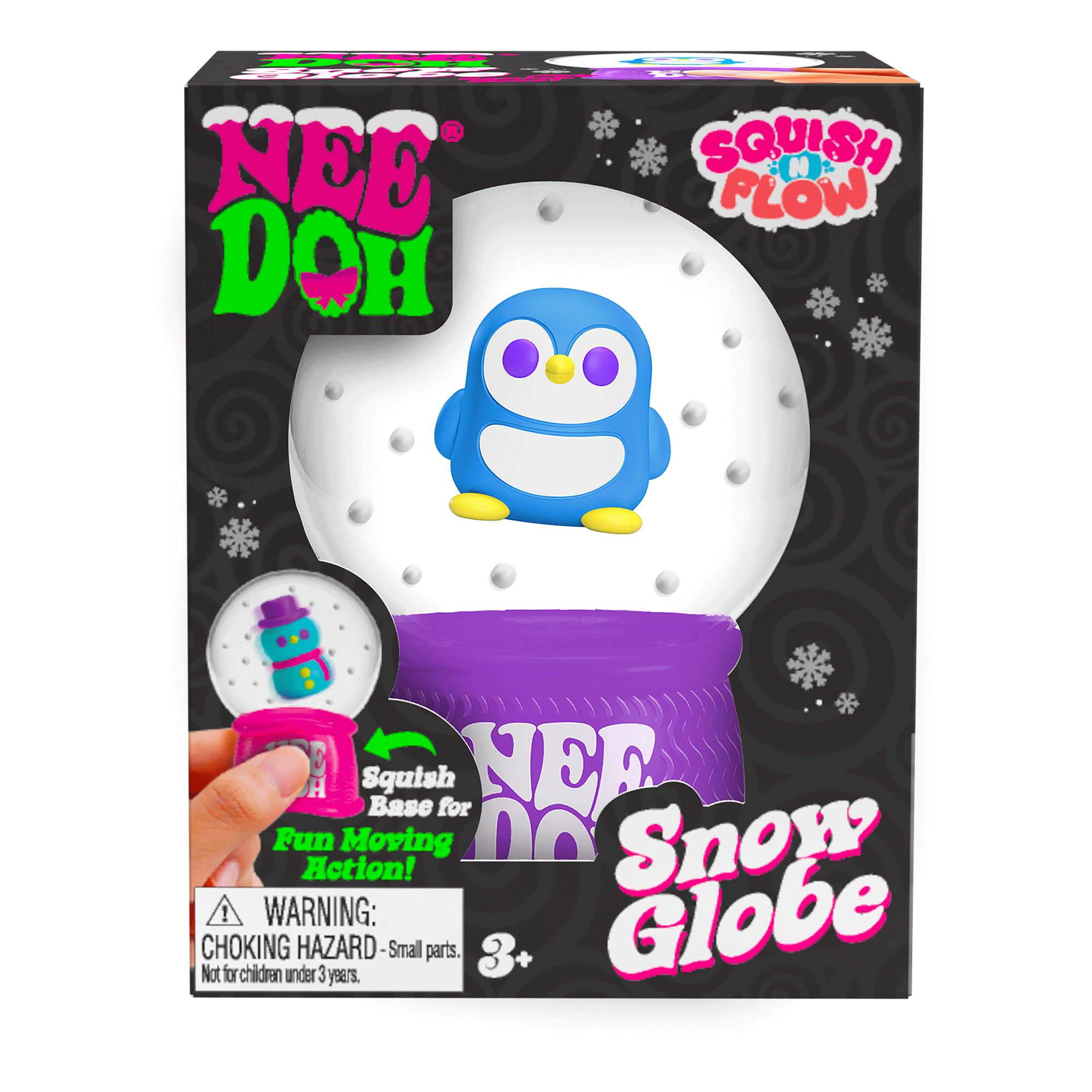 Squish N' Flow Snow Globe Z5