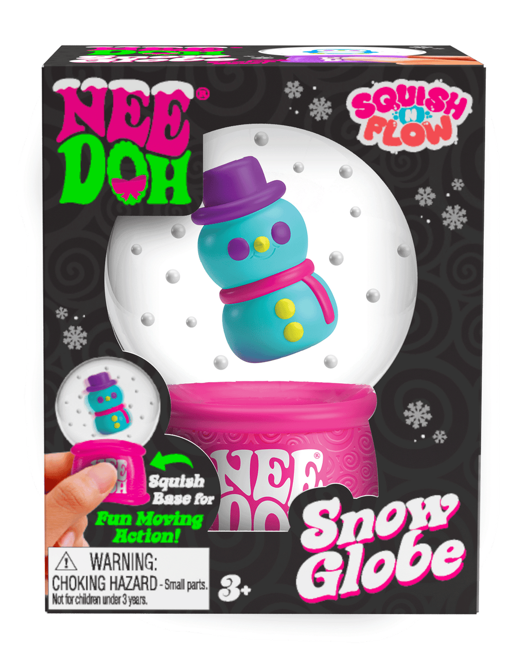 Squish N' Flow Snow Globe Z5
