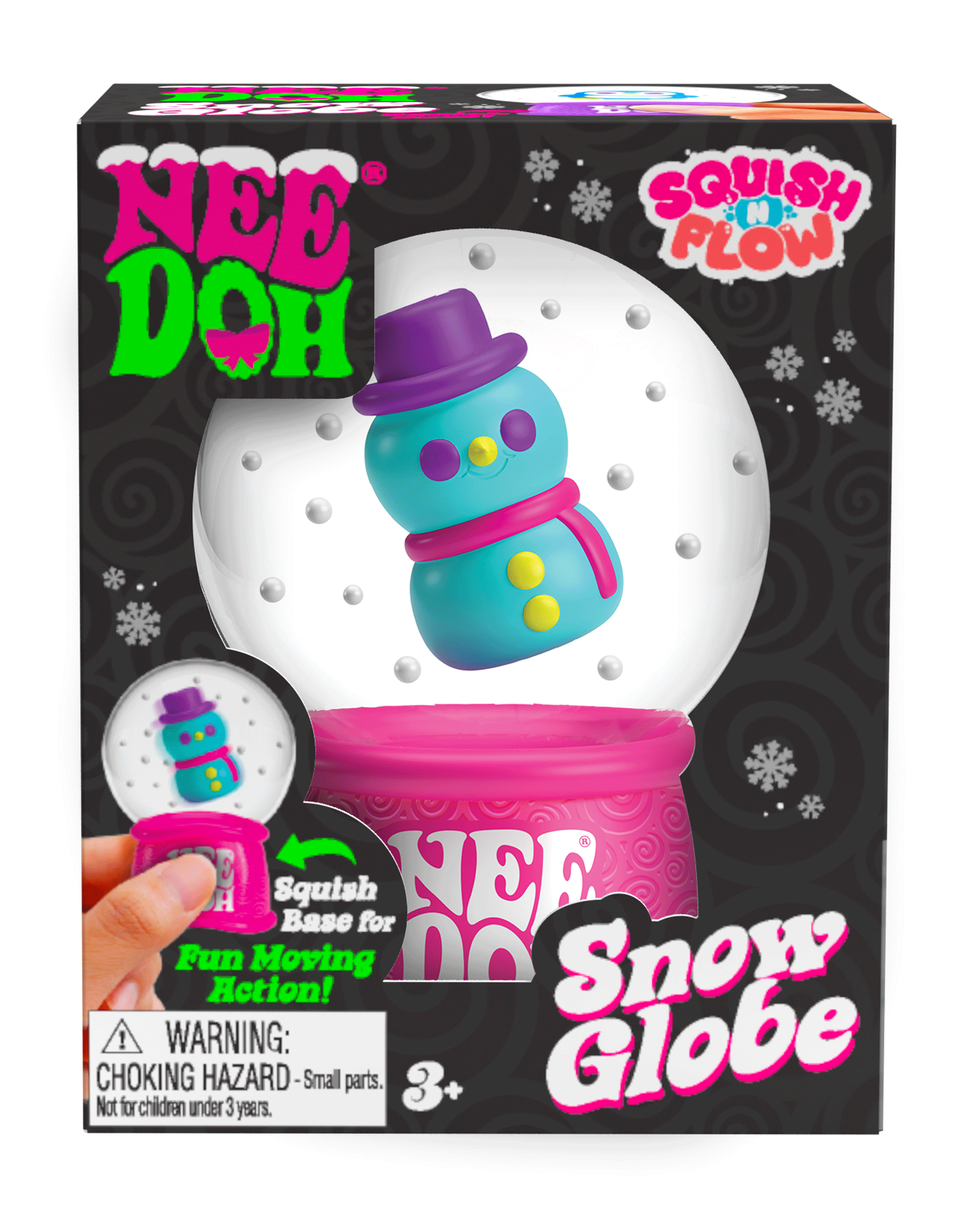 Squish N' Flow Snow Globe Z5