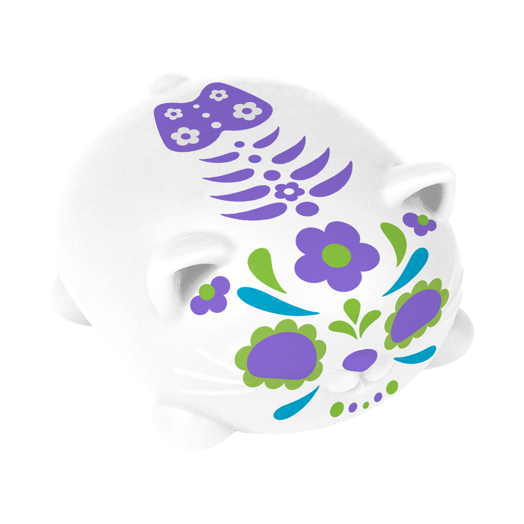 Sugar Skull Cats J4